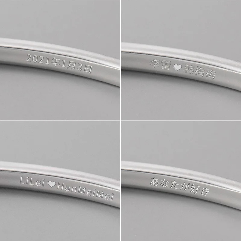 Womens Hand Bracelets Silver 925 Jewelry Can Be Engraved Gift For Girlfriend Box Chain Bracelet Adjustable 100% Silver 241220