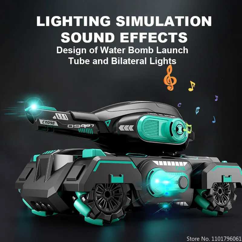 Innovative Gesture Commanding Mechanism: Child-Friendly Electric Ride-On War Machine w/ Spray Capability