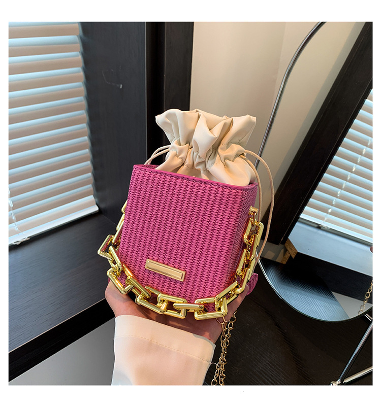 new style Summer New Fashion Chain Handbag Single Shoulder Crossbody Small Square Women's Bag Mixed Batch