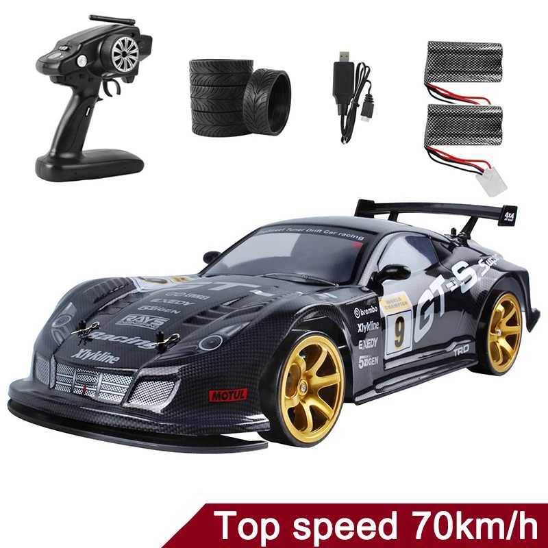 Rc Drift Toy Car With Remote Control Fast Quali High Speed 1/10 70km/H 40km/H 4x4 Helectric Car for Adult Boy Kid GiftXJ241221