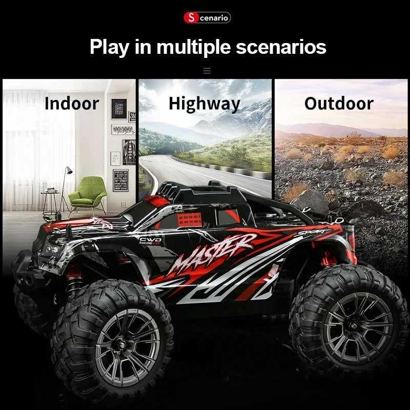 KF11 Rc 4WD Car RTR Brushless Off-Road Remote Control Vehicle High Speed Racing Truck Climbing Toy Toys for Children Adults GiftXJ241221
