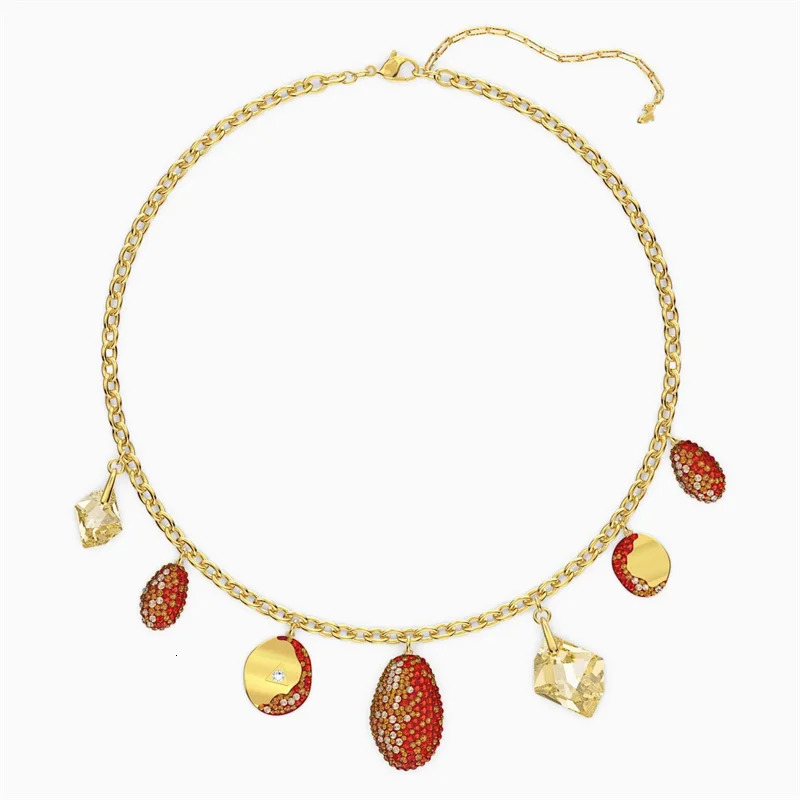 Spring Crystal Ladybug Pendant Style Beaded Bracelet Necklace Jewelry Set for Women Girls Jewelry Gift Wholesale Direct Sales 241220