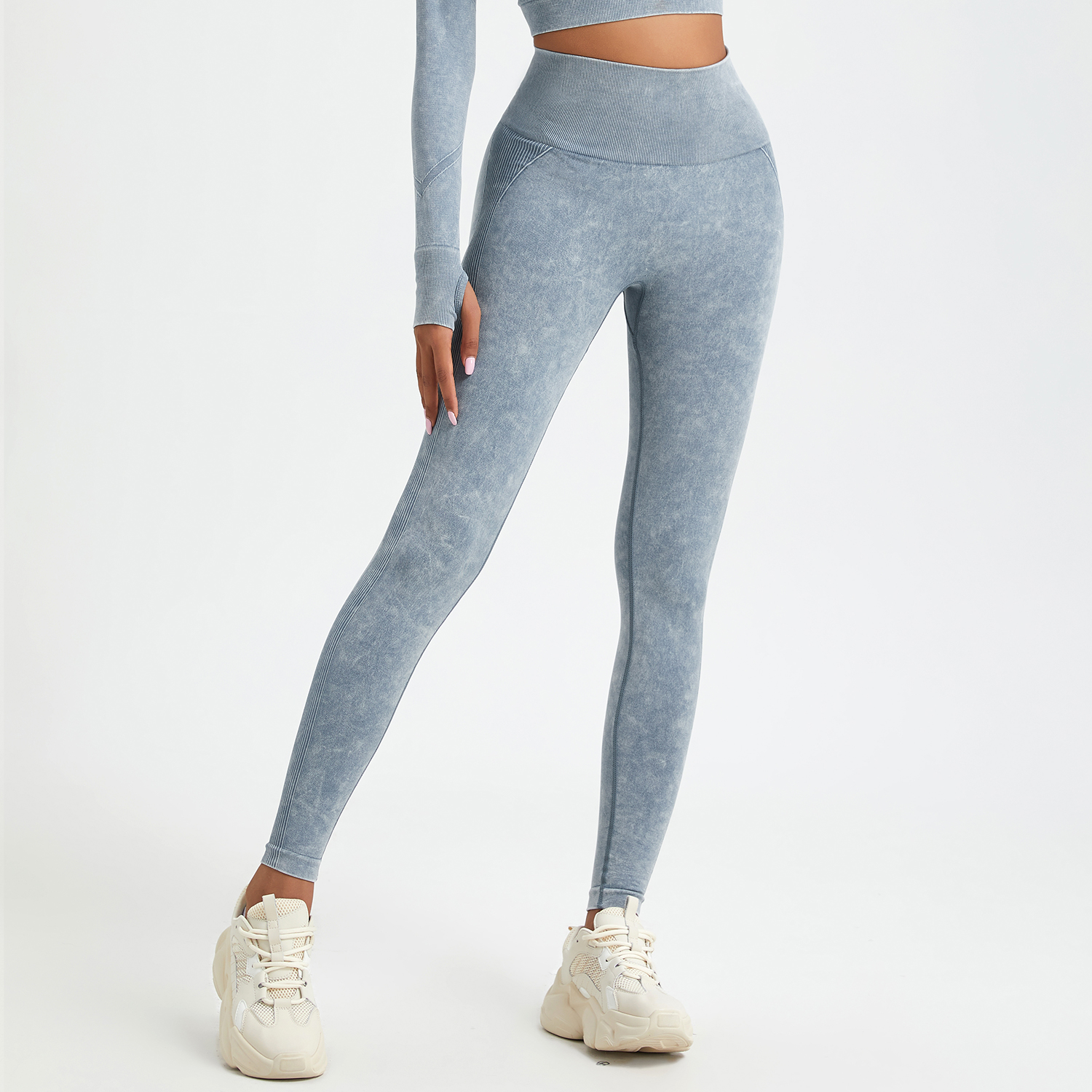 Wash Sexy Push Up Gym Leggings Women High Waist Seamless Skinny Sporty Leggings Women Casual Autumn