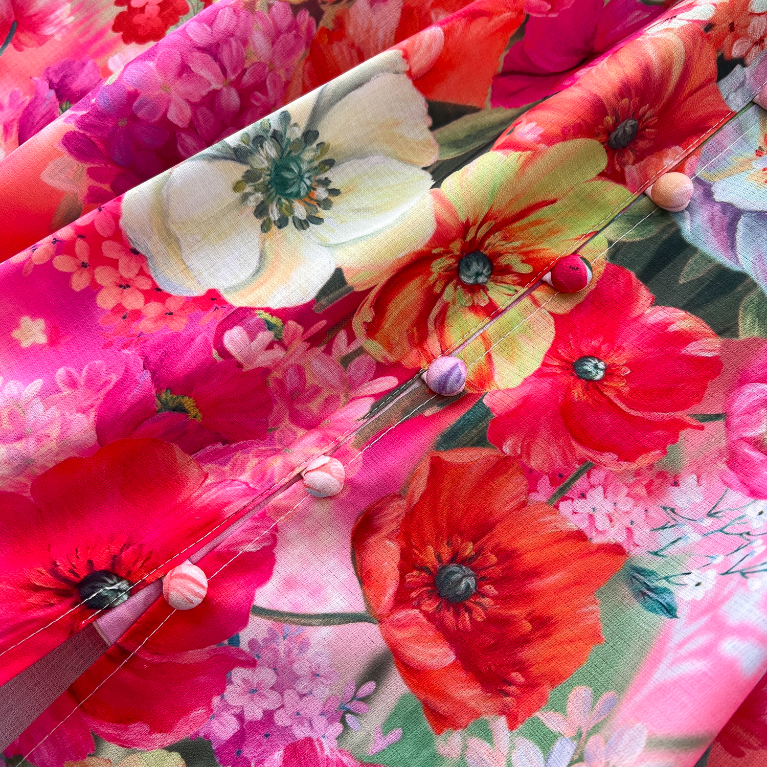 Casual Dresses 2025 Spring Summer Holiday Flower Robe Dress Women Lace Splicing V-Neck Long Lantern Sleeve Floral Print Maxi Vestidos Clothes