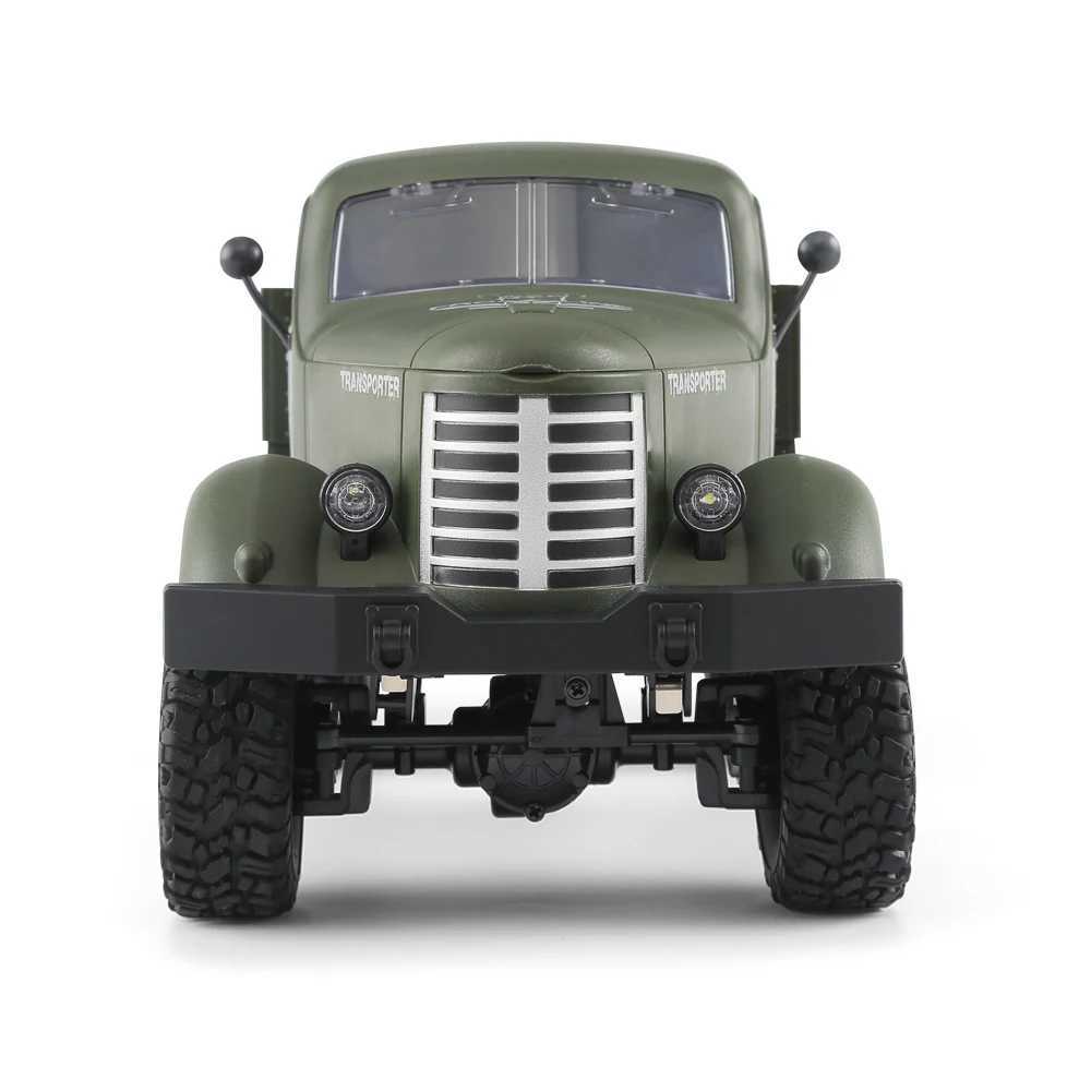 JJRC Q60 1 16 Full Scale Remote Controll Military Truck Model For Children Toys Gift 2.4G 6WD Climbing Off-Road Vehicle Rc TruckXJ241221