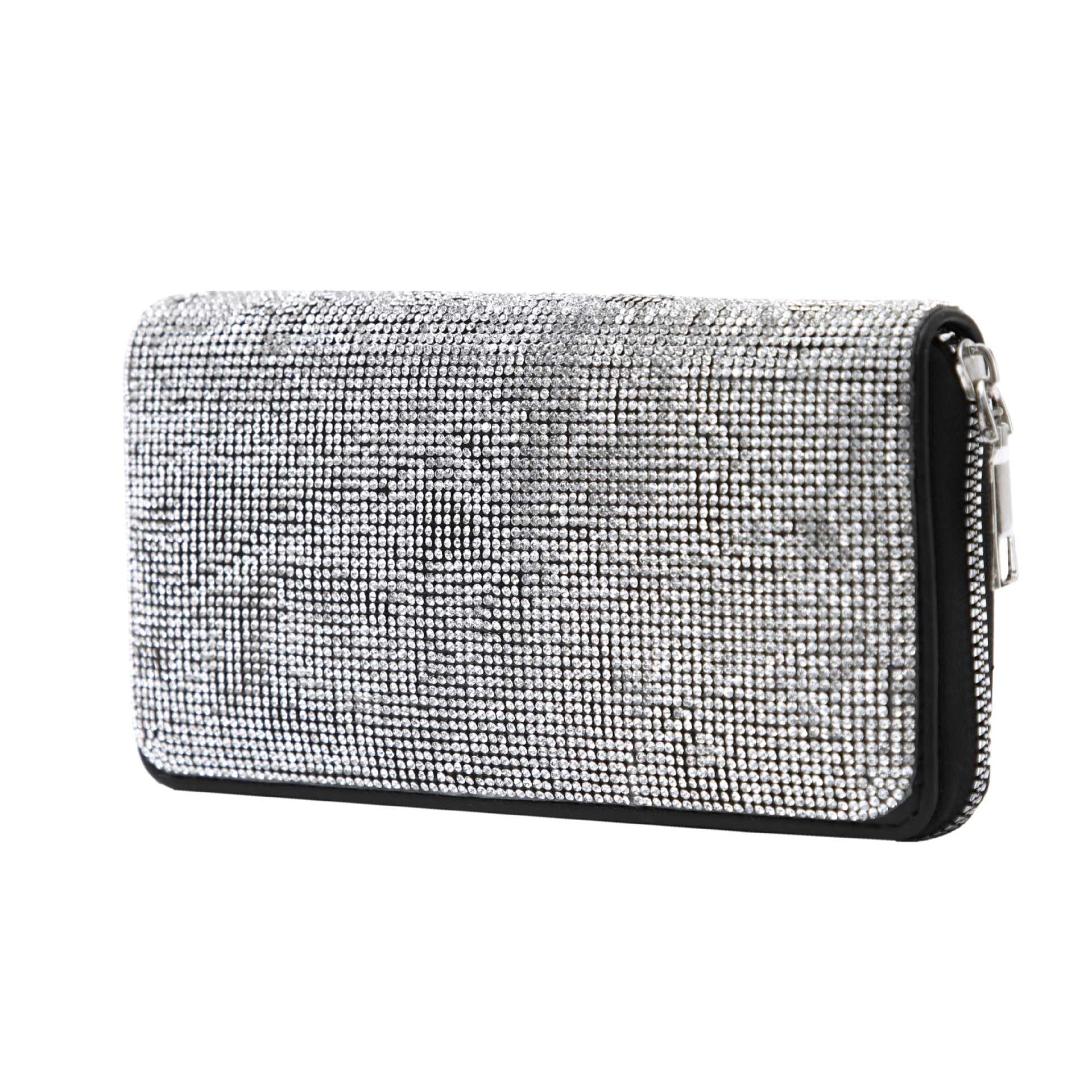 Free shipping 2025 new designer Wallets Card bag Diamond chain wallet multiple card slots loose change