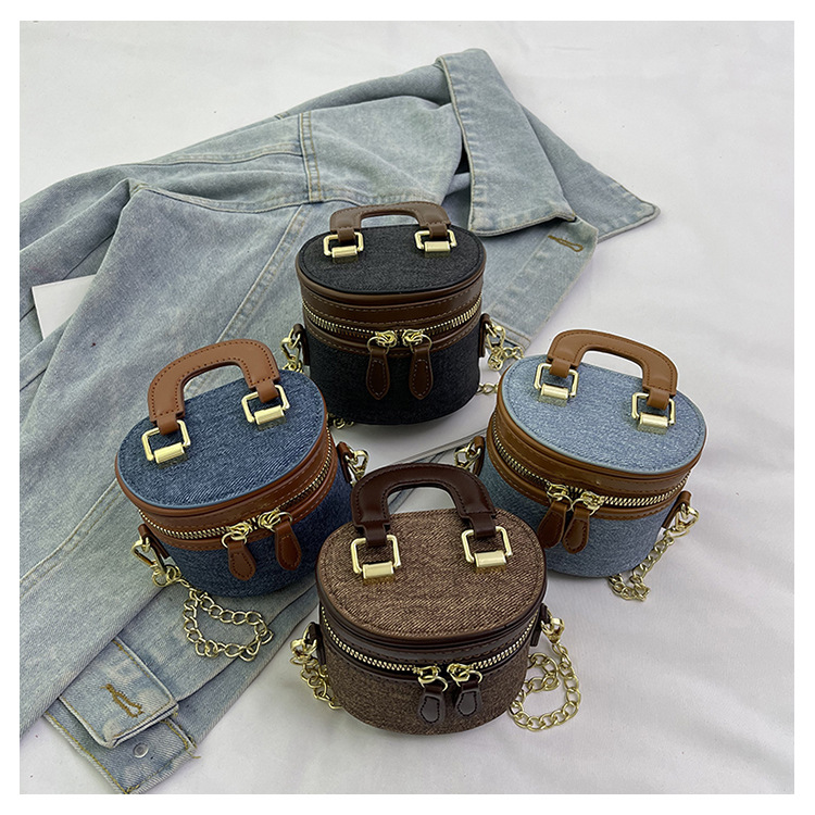 Free shipping new designer Single Shoulder Bag Fashion womens Mini bucket crossbody bag with loose change