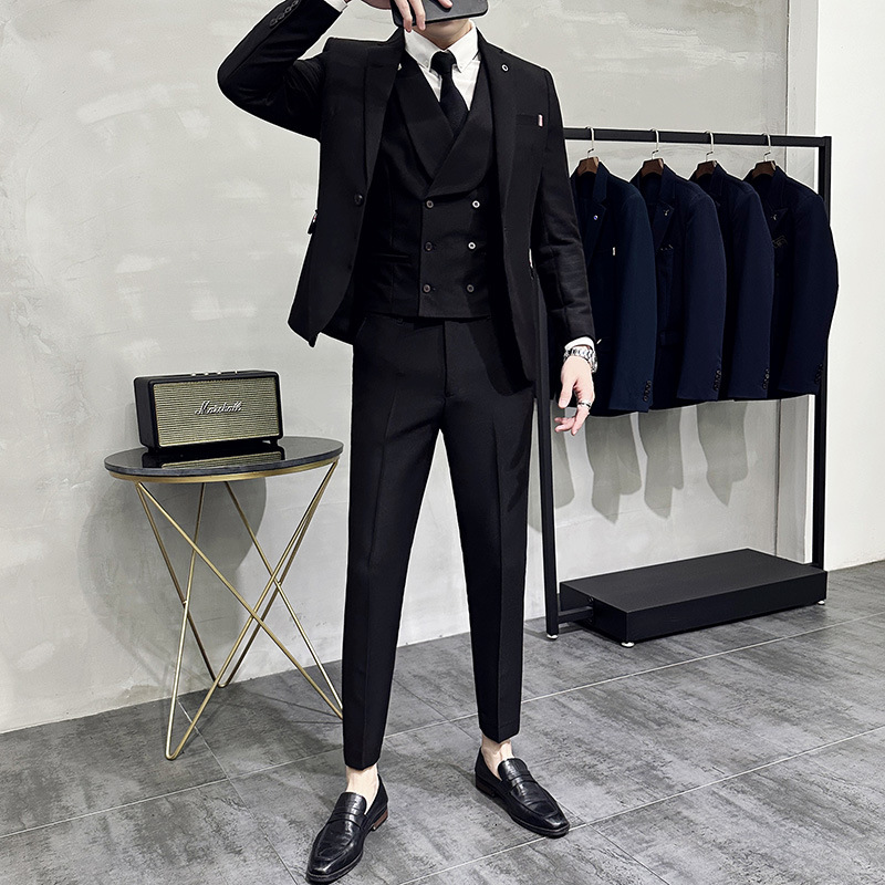 X1222Small suit business suit groom wedding dress casual suit