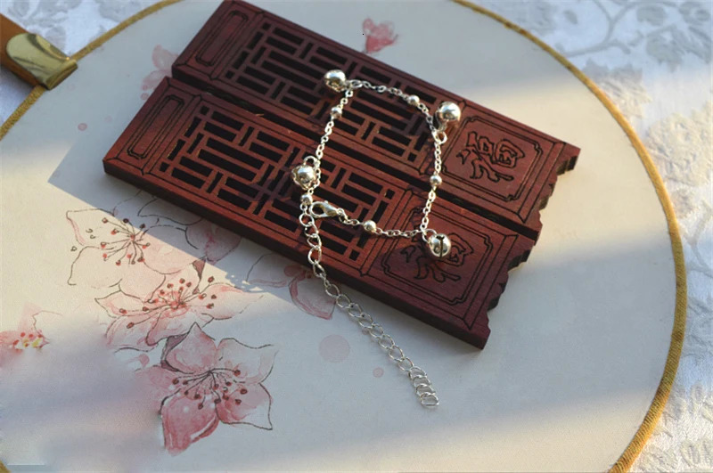 1pcs Tian Guan Ci Fu Hua Cheng Xie Lian Butterfly Decor Bracelet Ancient style Cosplay Accessories Jewelry Women Girl Gift 241220
