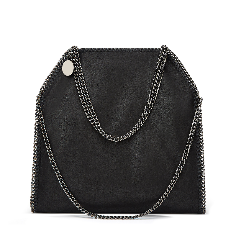 Chain For Women Shoulder Crossbody Brand Casual Ladies Solid Color Wild Handbag Clutch Bags Messenger Bag