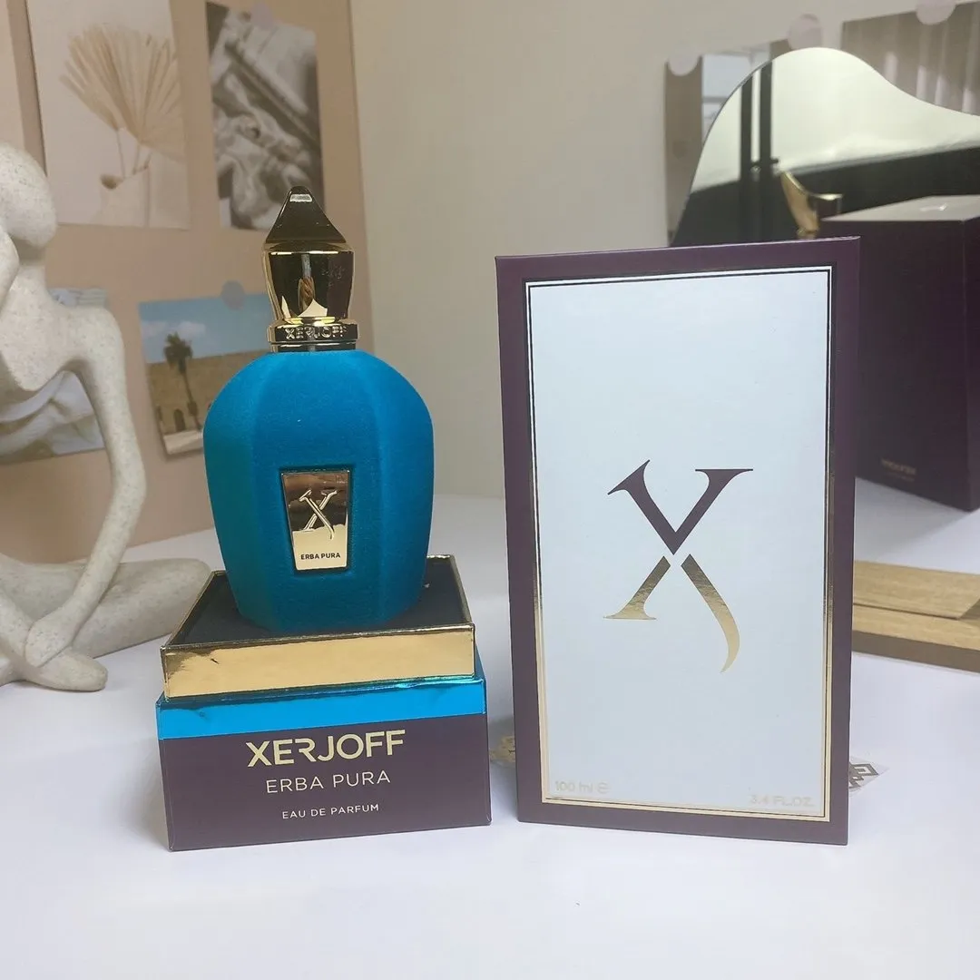 Male Xerjoff Perfume 100ml ERBA Gold Opera Erba Pura CORO SOPRANO Fragrance Eau De Parfum 3.4oz EDP Men Women Cologne spray good smell long
