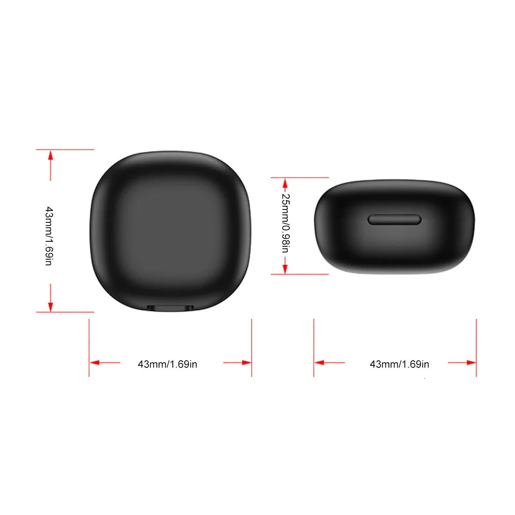 For XIAOMI R02 Smart Ring Charging Case 200mAh Wireless Charger Box Replacement Charger Case Dock Station for R02/R03 Smart Ring 241220