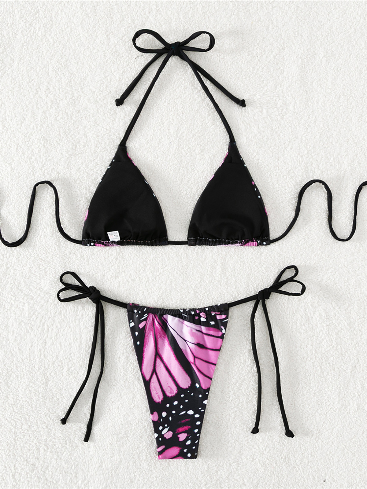 Sexy 4-color Printed Camisole Pad Women's Swimsuit Women's Swimsuit Two-piece Set Bikini Designer Swimsuit Swimsuit