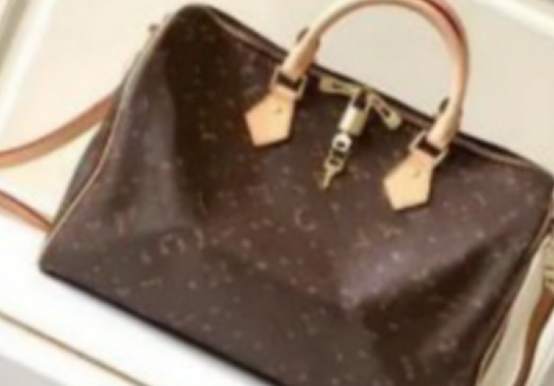 Real oxidizing leather canvas flower letter pillow bags letter print 25 30 35 40cm with strap lock key women pillow bags lady shoulder purse boston bag serial number