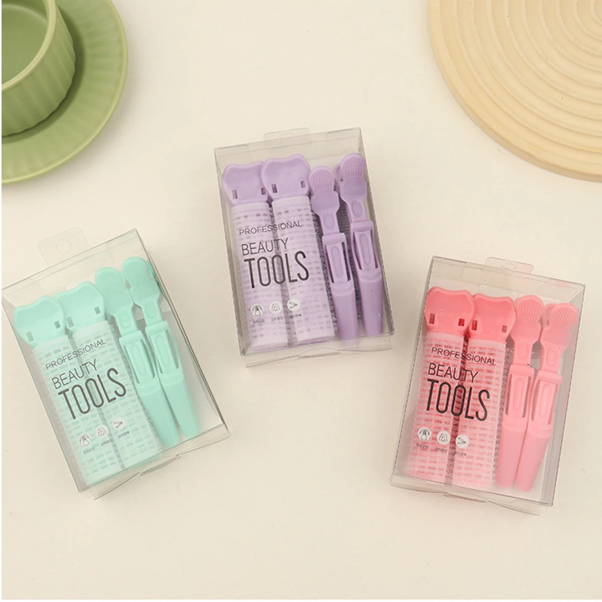 Molans 1Set Hair Rollers Heatless Hair Curlers No Heat Hair Bang Volume Self-adhesive Hook amp Loop DIY Styling Tool 241220