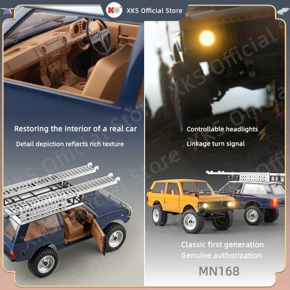 MN168 RC Car 1 12 Full Scale RTR Version MN Model 2.4G 4WD 280 Motor Proportional Off-Road RC Remote Control Car for Boys GiftsXJ241221