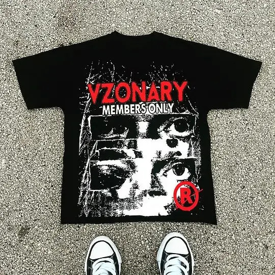 Harajuku Letter graphic t shirts y2k tops print oversized shirt gothic pro choice streetwear goth men clothing 241217