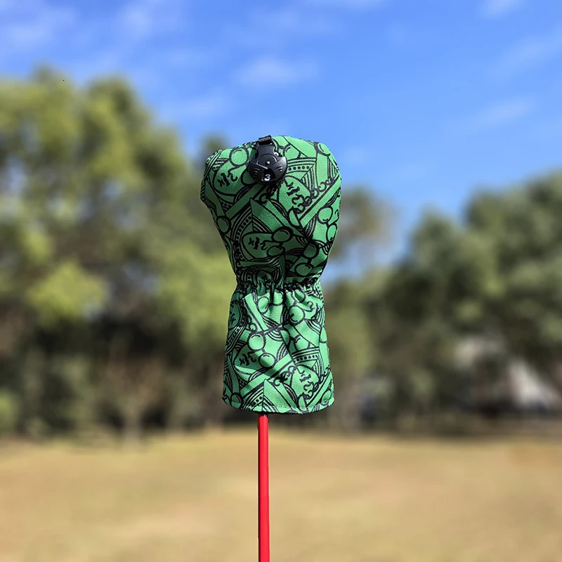 Playing card Golf Club #1 #3 #5 Wood Head covers Driver Fairway Woods Cover putter Covers 241220