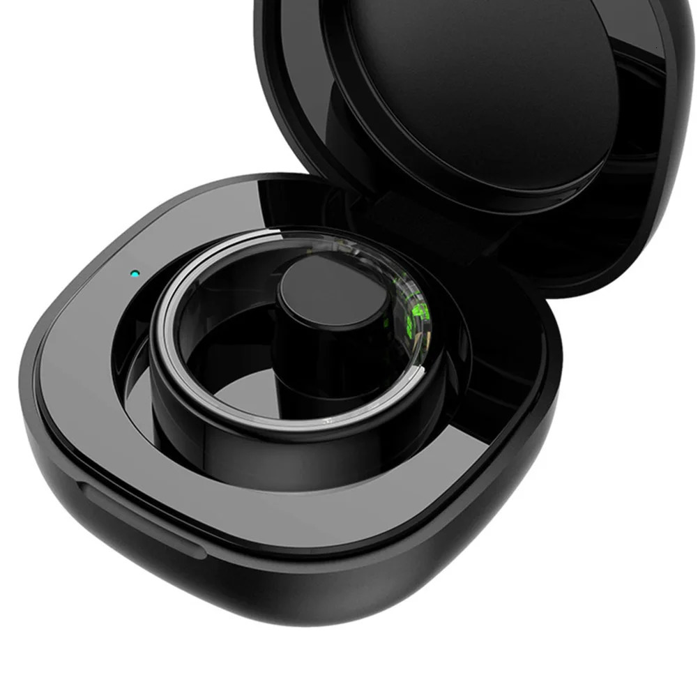 Charging Case For Smart Ring Charging Box Cradle Dock Station 200mAh Type-C Wireless Charger Case for JR02 R03 R06 Smart Ring 241220
