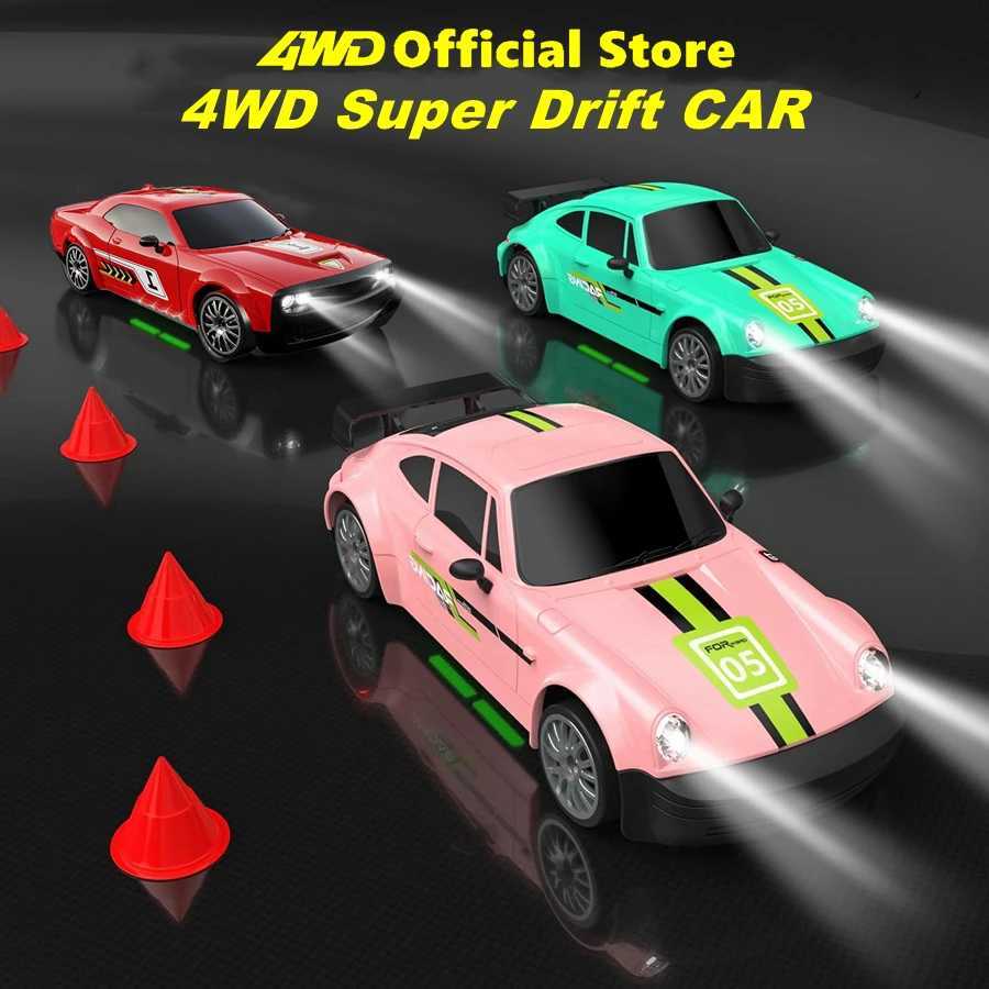 4WD Super Drift Car Remote Control RC Truck RTR Radio GTRPRO 4x4 Racing Car AE86PRO Toys for Children Kid Adult Christmas GiftXJ241221