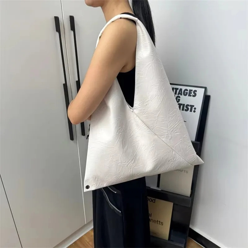 New Women s Shoulder Solid Color Simple Fashion Handbag Soft Large Capacity Fashion Designer Handbag bag