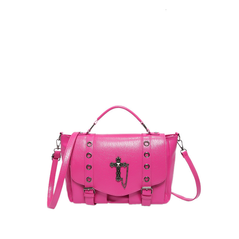 Bag Rivet Handbag Summer Women 2024 Personalized Heavy Industry Cross Small Square Single Shoulder Crossbody Bag