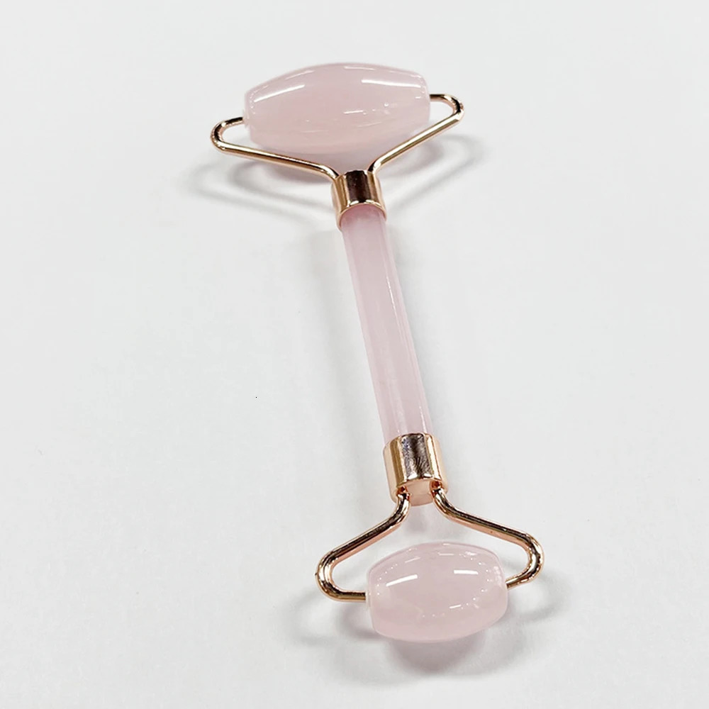 Roller Massager Rose Quartz Resin Slimming Lift Beauty Care Massage Tool DirectWholesale Skincare 241213