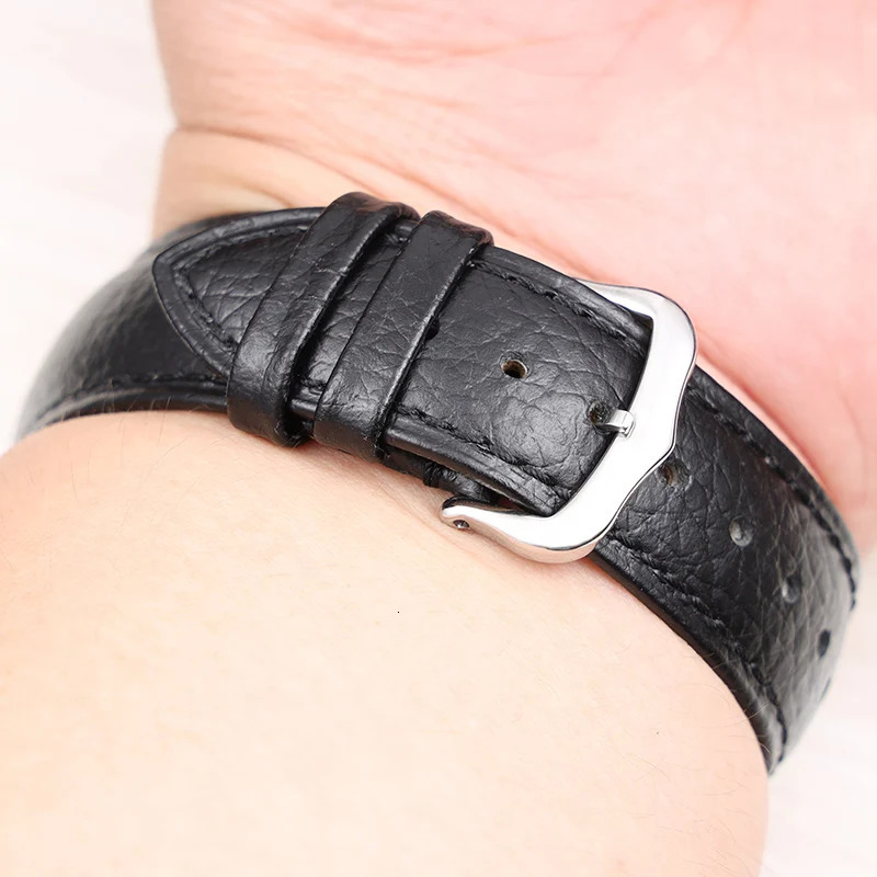 Quick release Genuine Leather Watch Strap for Men Womens Watchband 20 22mm 241220