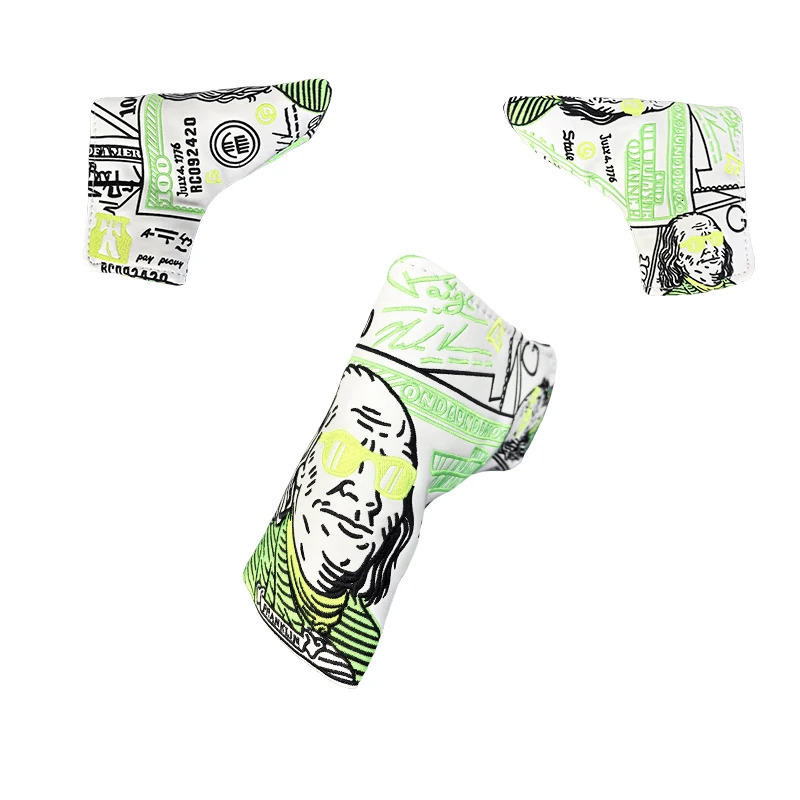 Dollar Golf Wood Cover Driver Fairway Hybrid Waterproof Protector Set Leather Soft Durable Golf head Club Covers 241220