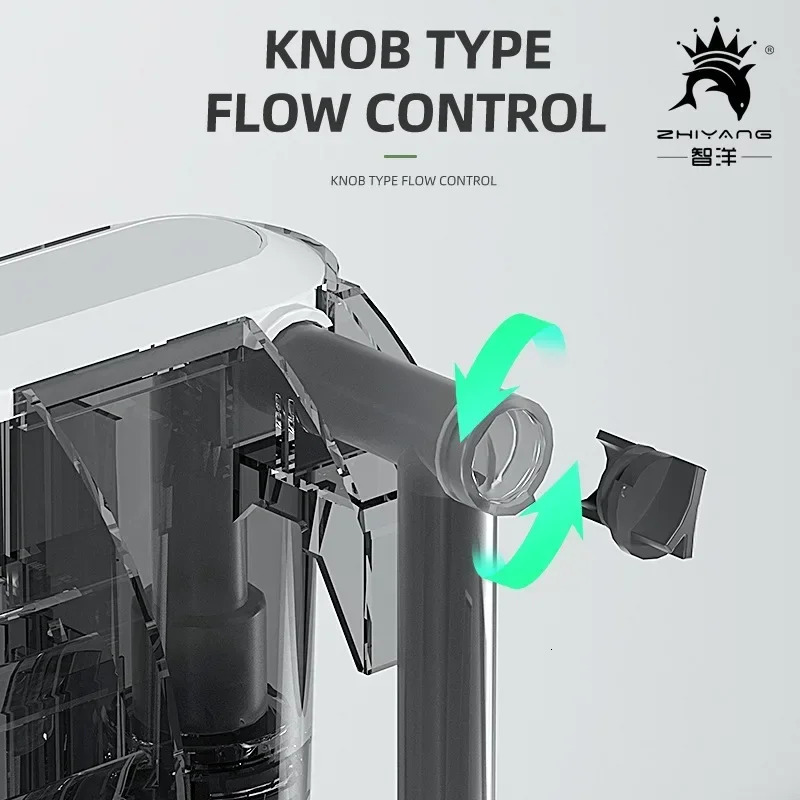 110V 220V wall mounted filter three in one external fish tank circulation pump for small and medium-sized aquarium waterfall oxygen 241218