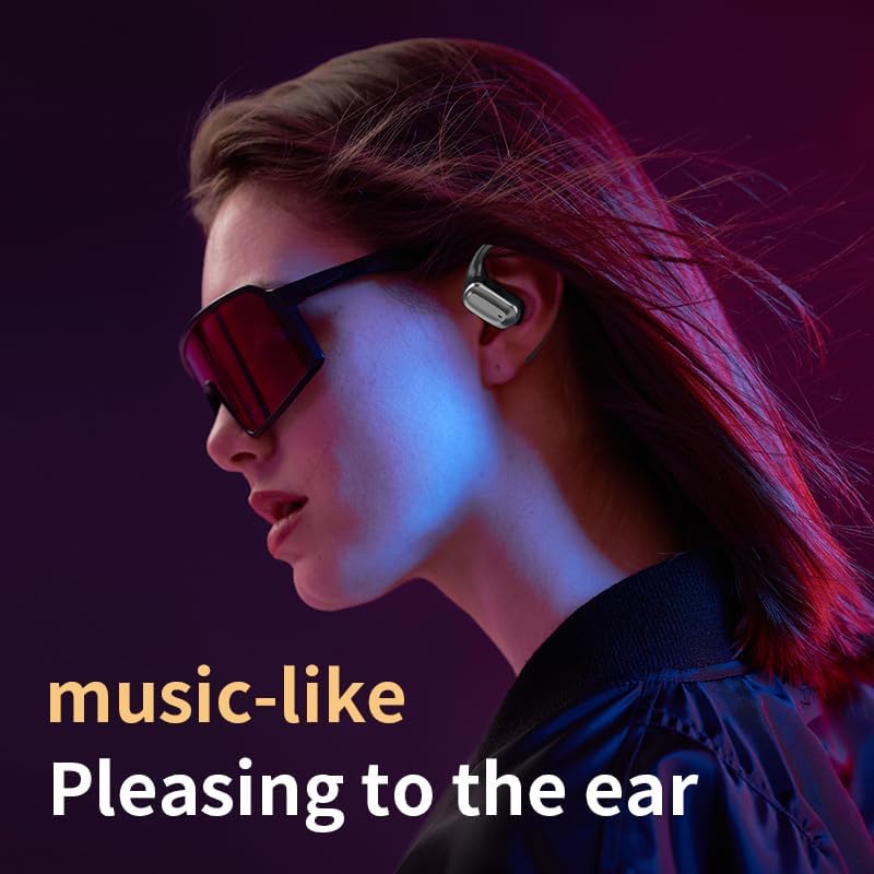 AI Two Way Language Translator Earbuds Real Time Translation Earphone with 144 Languages Supported, ANC Noise Cancelling, Wireless Open Ear Headphones