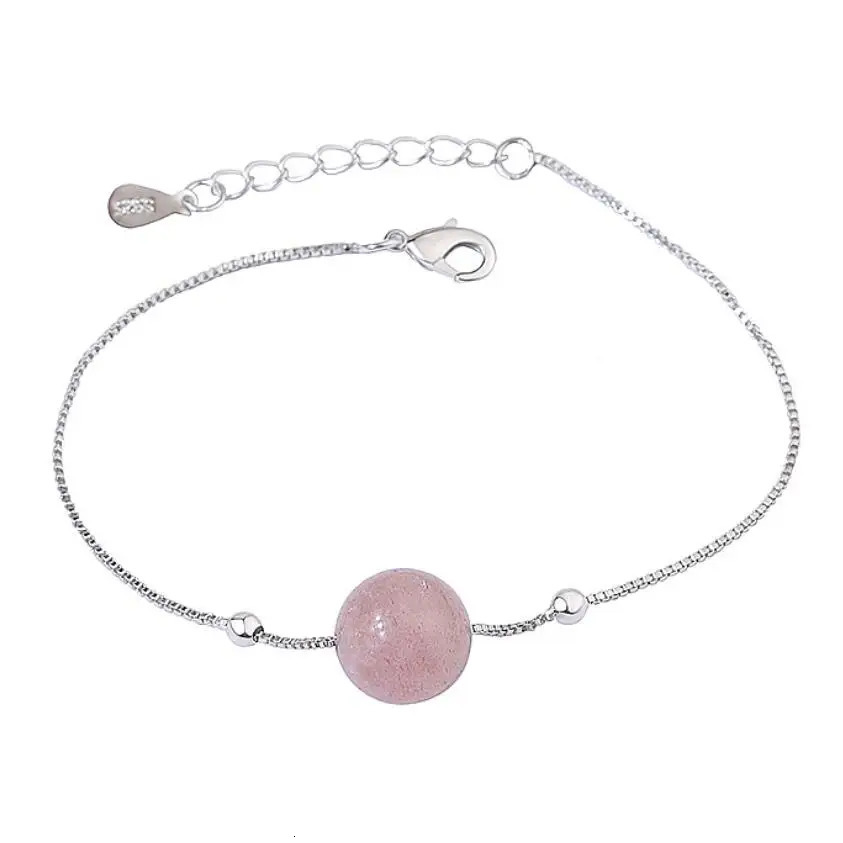 top grade strawberry crystal bracelet town shop treasure crystal anti - fatigue -selling bracelet 241220