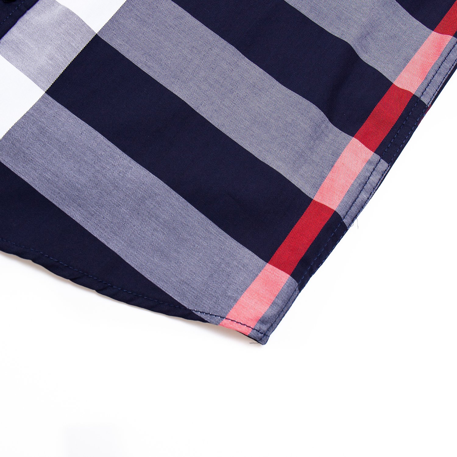 100% Cotton New Fashion 2023 Men's Random Plaid Shirt Long Sleeve Casual Business Button Up Dress Shirts Social Tops for Men