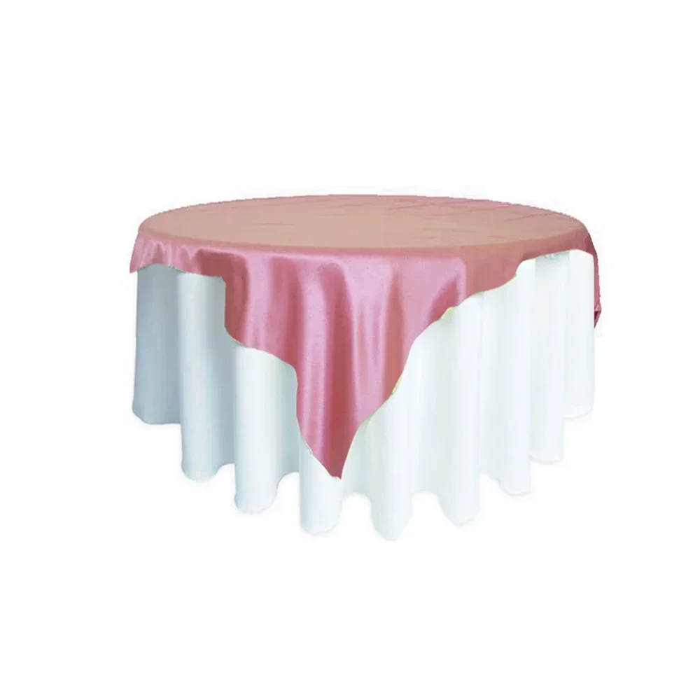 2 PC YC501 Nappe 2025 Vente en gros Élégante Unie Table de Mariage Décoration Réceptions