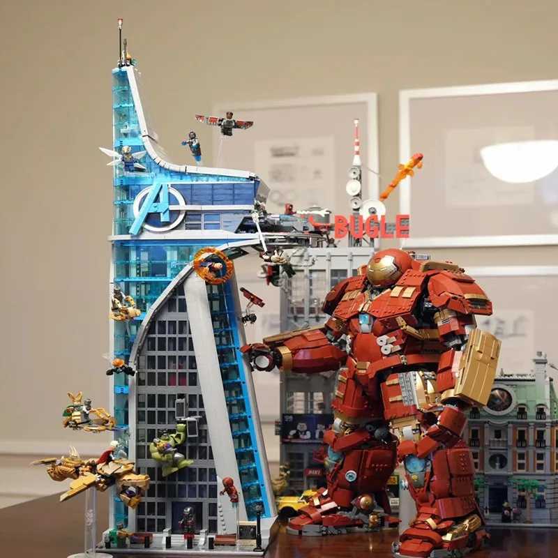 Blocks 5201pcs New 76269 Classic Tower Battle Model Building Blocks Architecture Bricks Street View Toys For s Christmas Gifts S2412211