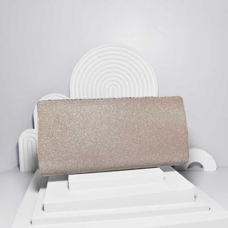 Fashionable Banquet Bag Clutch Bag Evening Dress Bag Bride Bag Handbag Pleated Sparkling Wedding Bag Dance Party Bag 240920