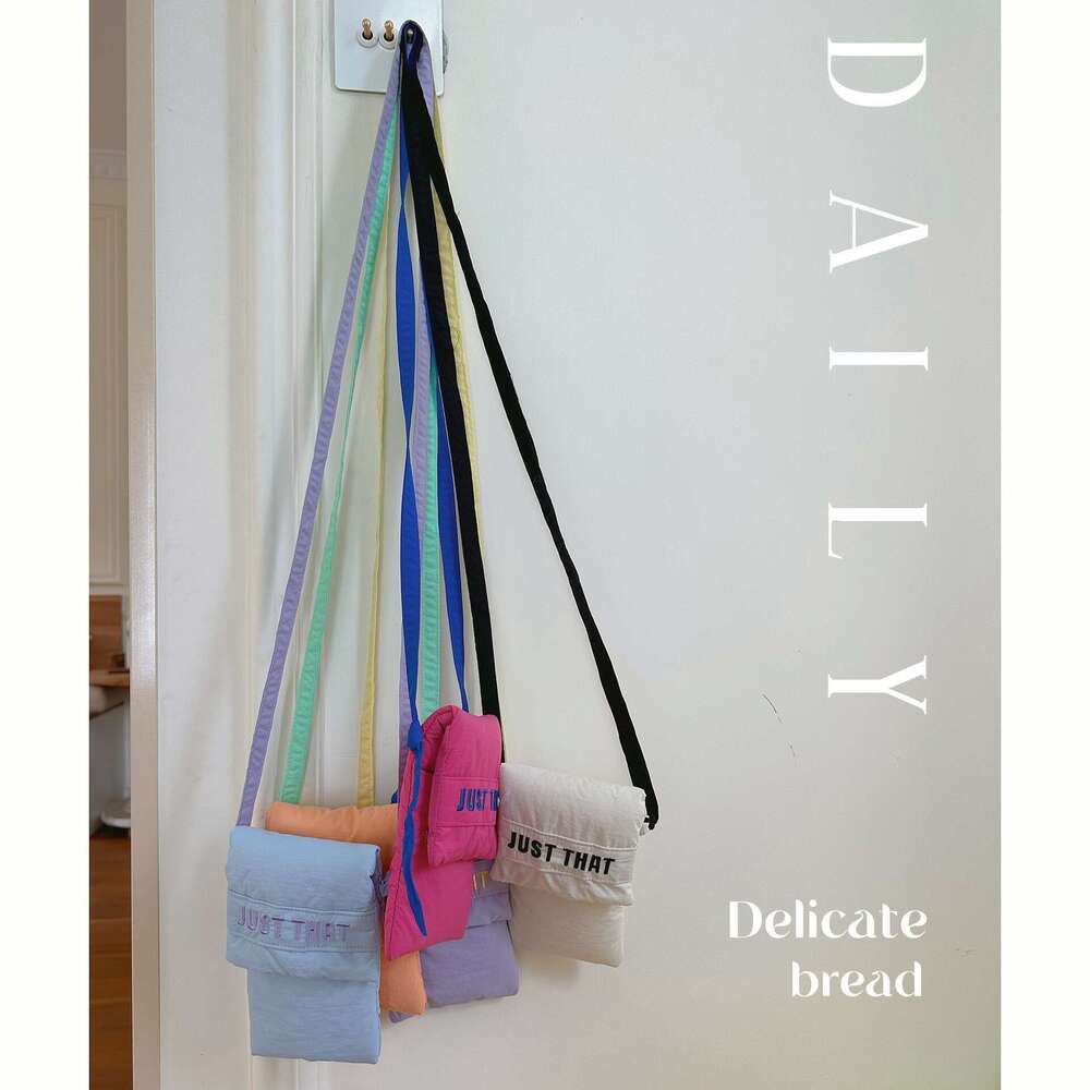 Soft and Cute Phone Korean Edition Student Versatile Shoulder Raspberry Powder Zero Wallet, Unique Design Cloth Bag, Small Bag