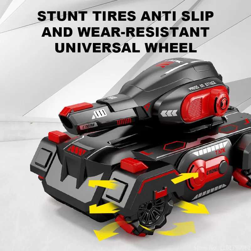 Innovative Gesture Commanding Mechanism: Child-Friendly Electric Ride-On War Machine w/ Spray Capability