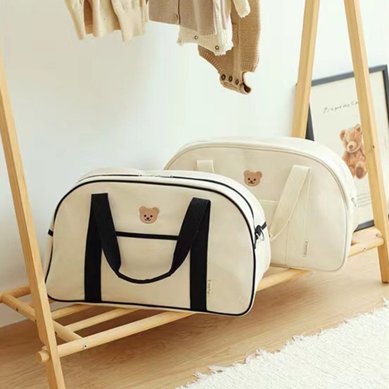 New Cartoon Embroidery Women s Storage Large Capacity Designer Travel Bag Handbag Lightweight Crossbody Bag bag
