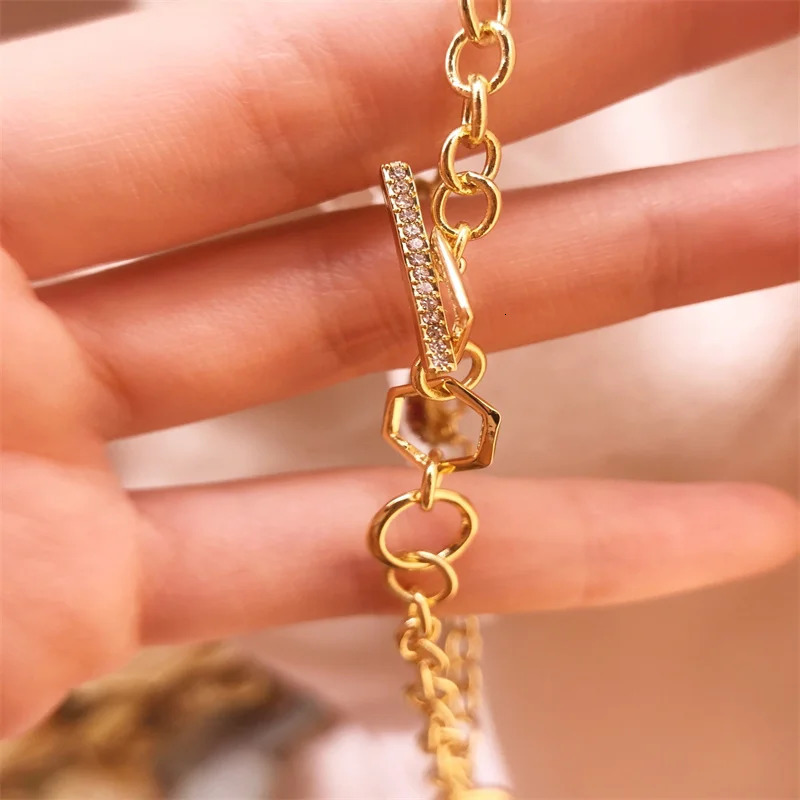 Spring Crystal Ladybug Pendant Style Beaded Bracelet Necklace Jewelry Set for Women Girls Jewelry Gift Wholesale Direct Sales 241220