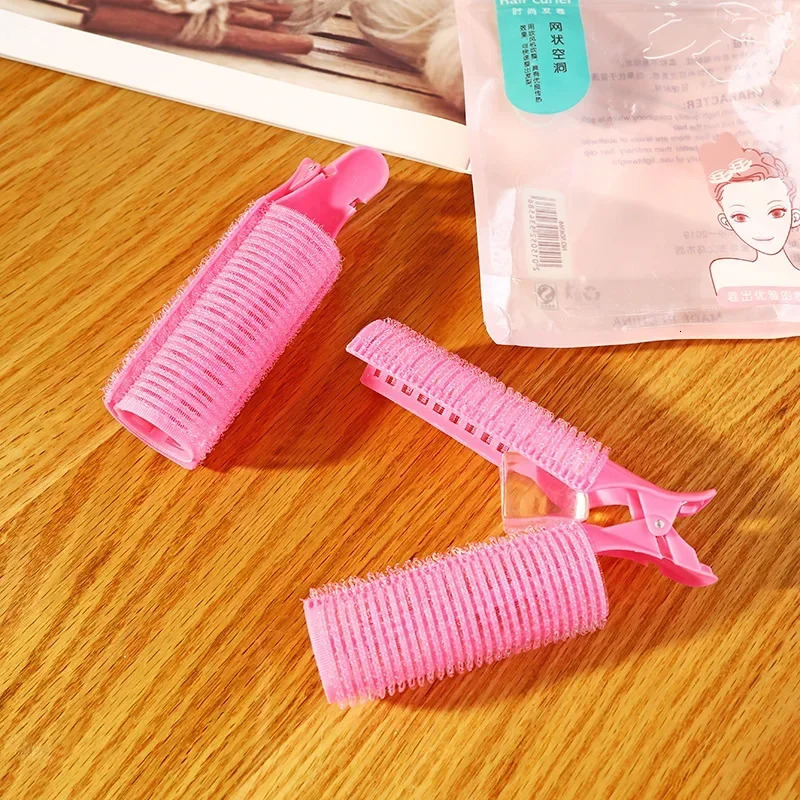 10Pcs Hair Rollers Clip Volumizing Root Fluffy Bangs Styling Self-adhesive Curling Hairpins 241220