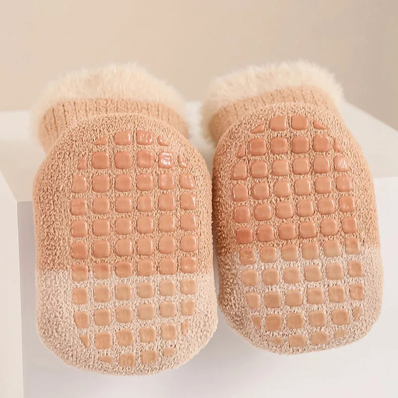 3 pairs of million dollar winter childrens socks cute 3D glasses for girls ear socks for children warm wool pads on tube socks 241220