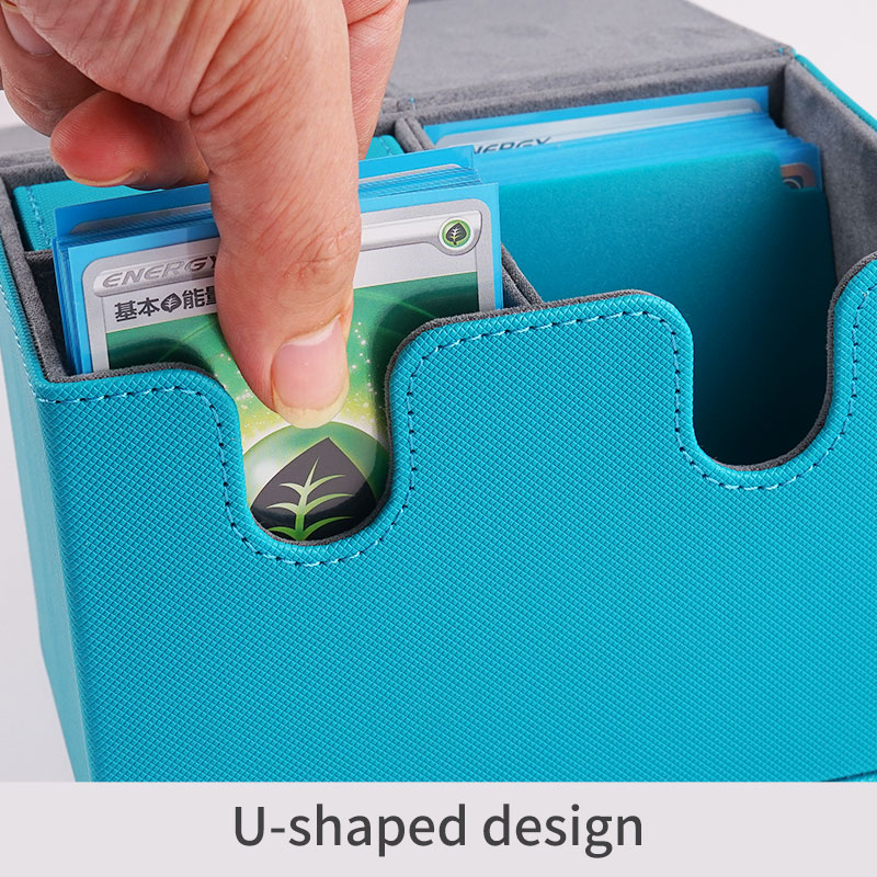 Trading Card Deck Box Storage Hobbies Protective for TCG MTG Durable Baseball Card for 160+ Cards Card Holder Display Cards Case