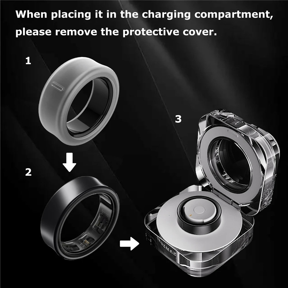 Silicone Elastic Ring Cover for Galaxy Ring Outside Workout Shockproof Smart Ring Skin Case Scratch Resistant Case 241220