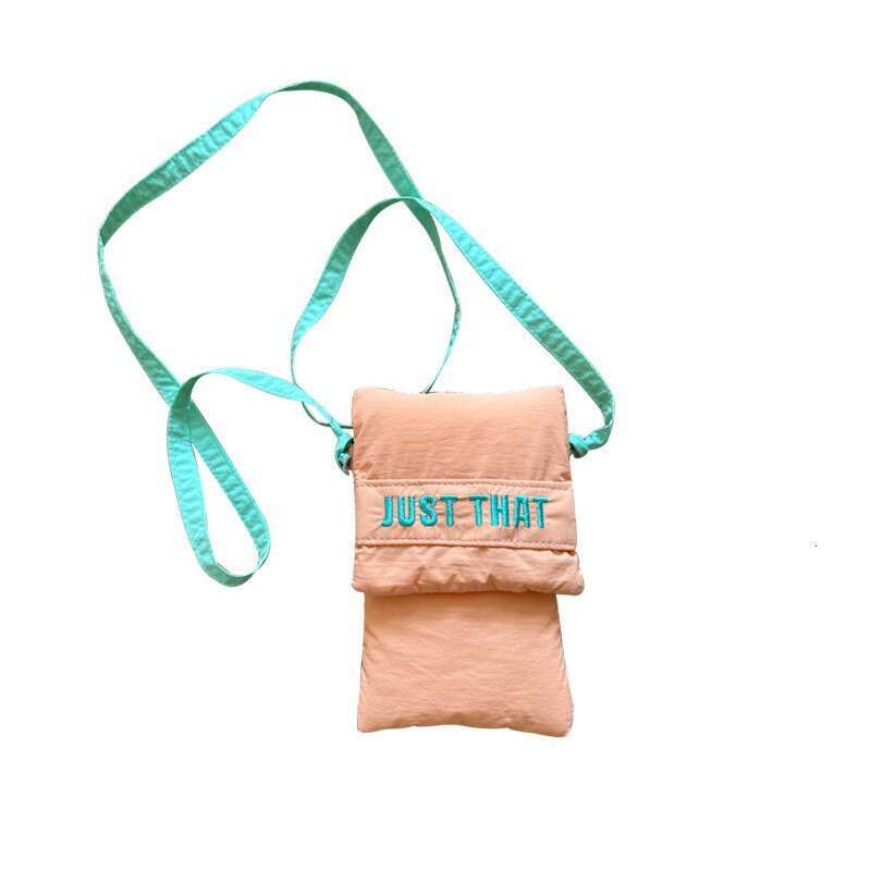 Soft and Cute Phone Korean Edition Student Versatile Shoulder Raspberry Powder Zero Wallet, Unique Design Cloth Bag, Small Bag