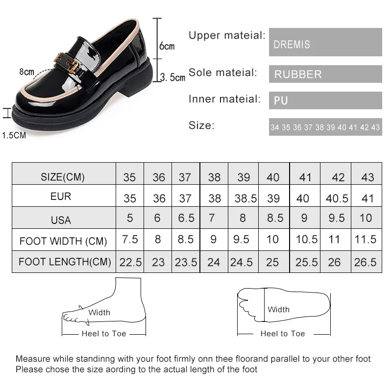 AIYUQI Loafers Women Patent Leather Spring Shoes Ladies British Style Platform Ladies Shoes