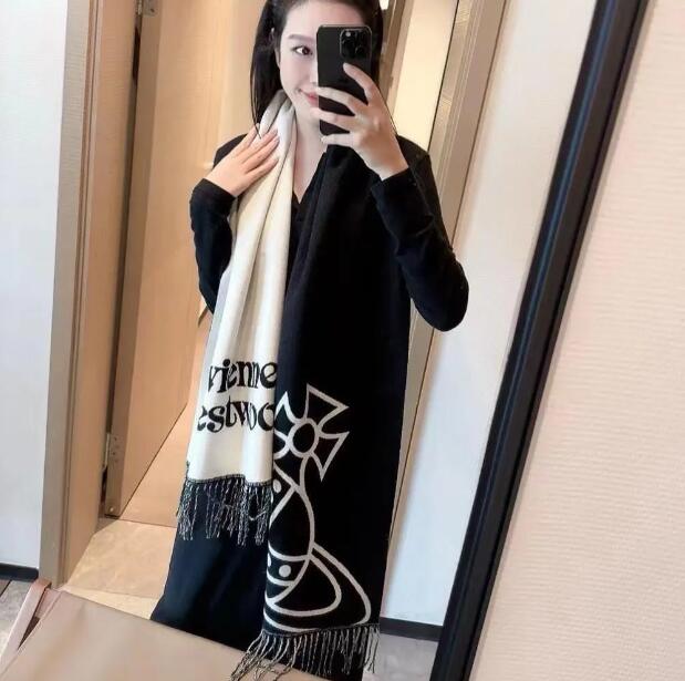 Classic Plaid Luxury Designer Scarf Cashmere Tassel Designers Scarves Scarfs Shawl Sciarpa For Winter Womens and Mens