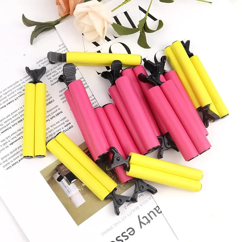 Hair Rollers Set Cold Perm Rods Curler Bars Hair Clip Curling Fluffy Wavy Perm Hair Clips Barber Styling Tools For Women Girl 241220
