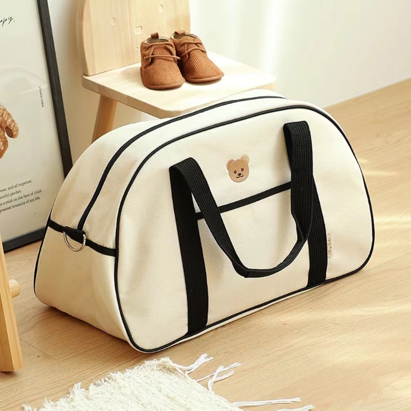 New Cartoon Embroidery Women s Storage Large Capacity Designer Travel Bag Handbag Lightweight Crossbody Bag bag