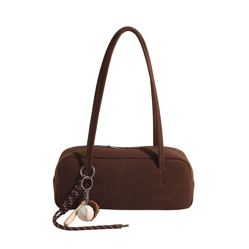 Advanced matte hand-held small square for women in 2024 autumn fashion, versatile single shoulder armpit bag